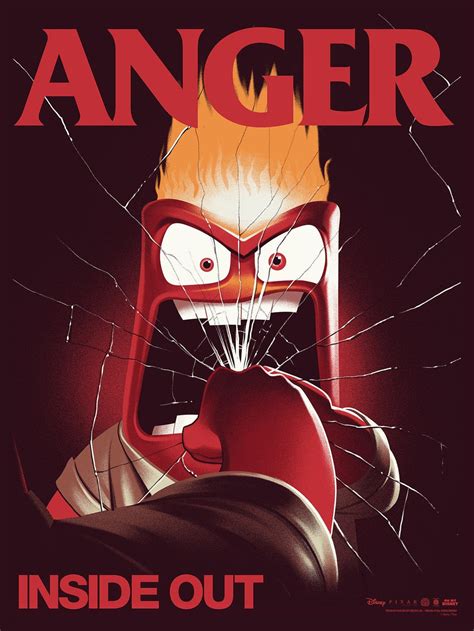 Inside Out: Anger Poster – Mondo