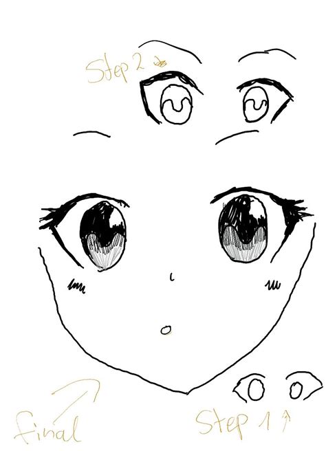 How i draw Anime eyes by jelaa7 on DeviantArt