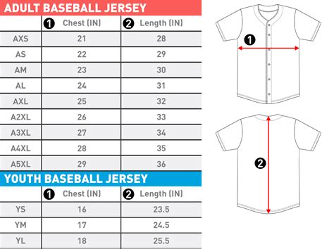 Nike Female Jersey Size Chart