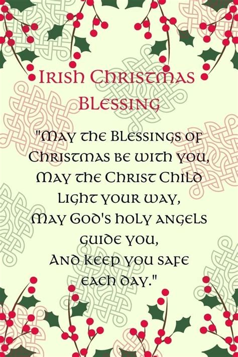 Irish Christmas Blessings