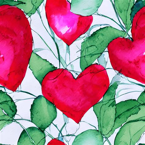 Valentine Watercolor Illustration · Creative Fabrica