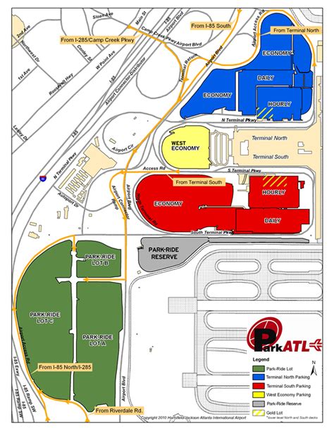 Hartsfield Jackson Airport Map ~ AFP CV