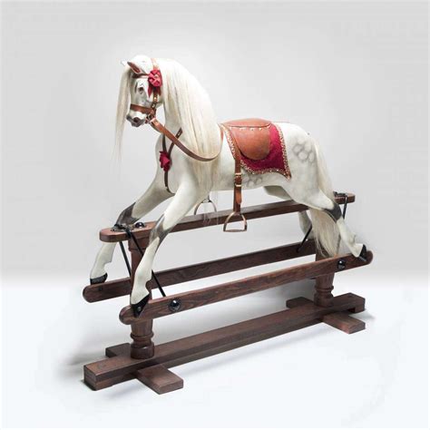 SUPERB VICTORIAN ROCKING HORSE - Niall Mullen Antiques