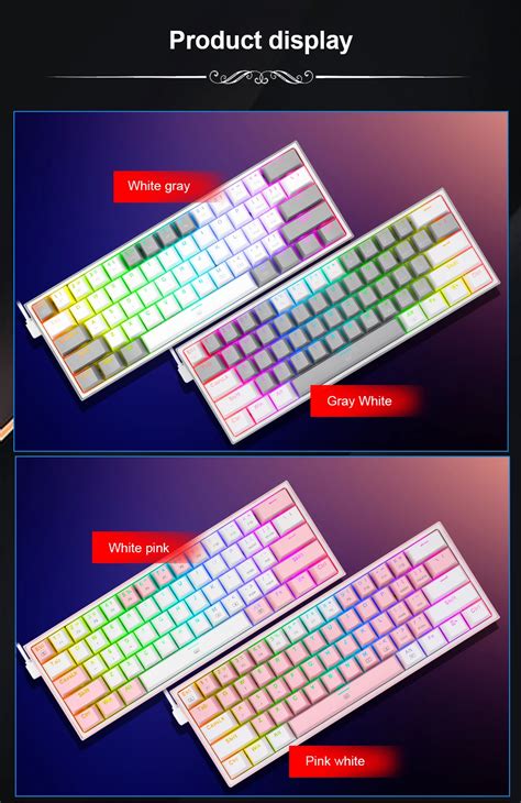 Mini Gaming Keyboard Mechanical Wired Keyboard Gaming keyboard for PC