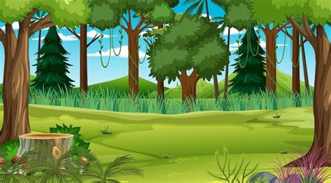 Cartoon Forest Images - Free Download on Freepik