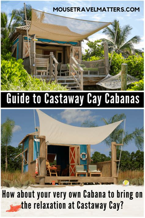 Guide to Castaway Cay Cabanas • Mouse Travel Matters