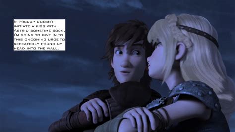 Hiccup And Astrid RTTE - Just ONE Hiccstrid kiss PLEASEE!! Dreamworks Dragons, Disney And ...