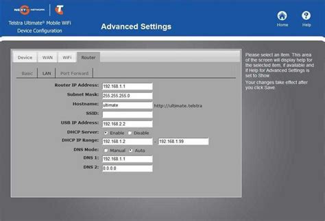 How to change the IP Address on a Telstra Ultimate AC753S router