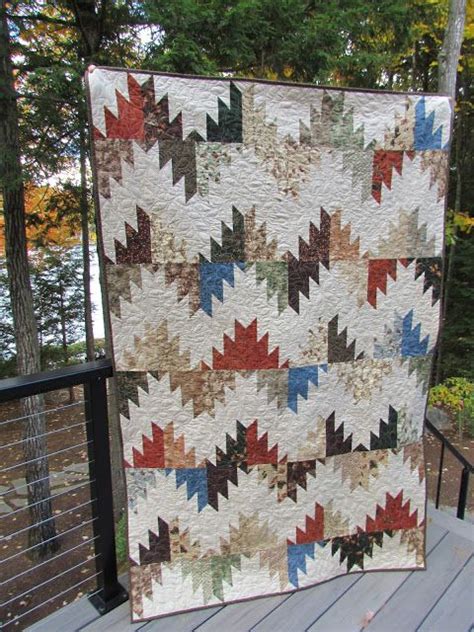 The Delectable Mountain Quilt Block