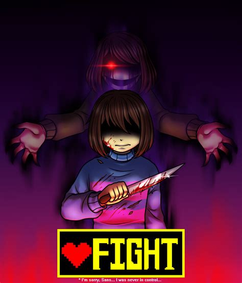 ArtStation - Undertale - Genocide Frisk