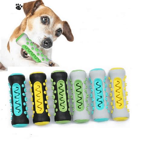 Dog Chew Toys for Aggressive Chewers | Dog Bone Toothbrush Stick for Large Dog Chew Toys & Puppy ...