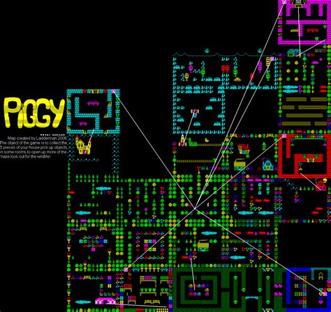 Piggy (Bug-Byte Software) - The Map