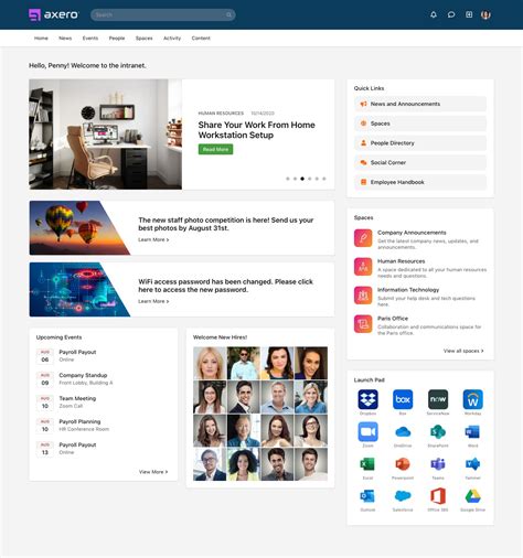 Intranet Design Templates