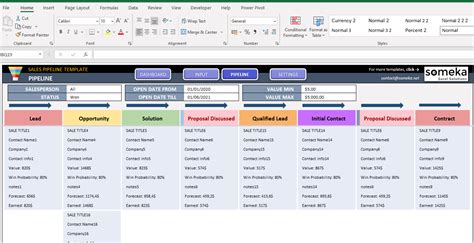 Sales Pipeline Template | Track your Sales Funnel in Excel!