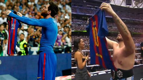 VIDEO: Iconic Lionel Messi celebration recreated at Santiago Bernabeu as streamer Ibai Llanos ...