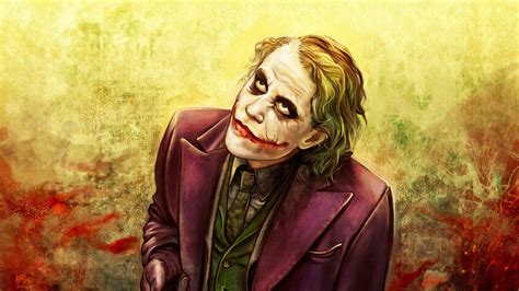 Joker Heath Ledger Art 4k 2019 Wallpaper,HD Superheroes Wallpapers,4k Wallpapers,Images ...