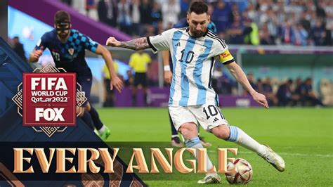 Lionel Messi and Argentina OVERPOWER Croatia in the 2022 FIFA World Cup semifinal | Every Angle ...