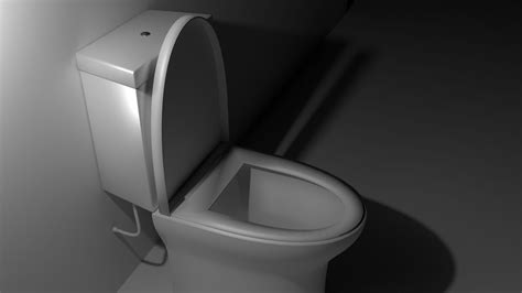 Toilet Unit 3D Model .obj .3ds .mtl - CGTrader.com