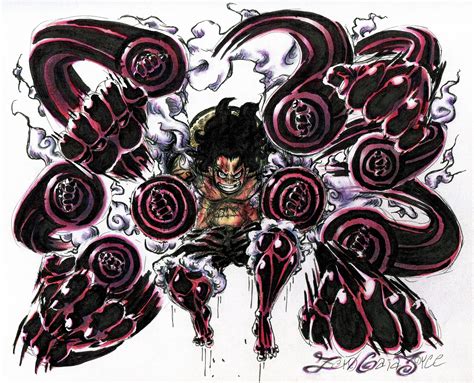 Luffy Gear 4 Snake Man Wallpapers - Wallpaper Cave