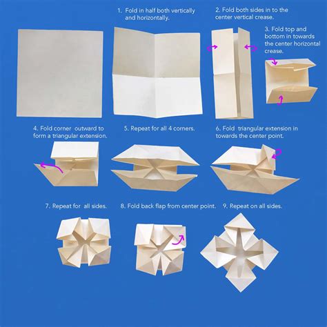 Simple Snowflake Origami – PaperConnection