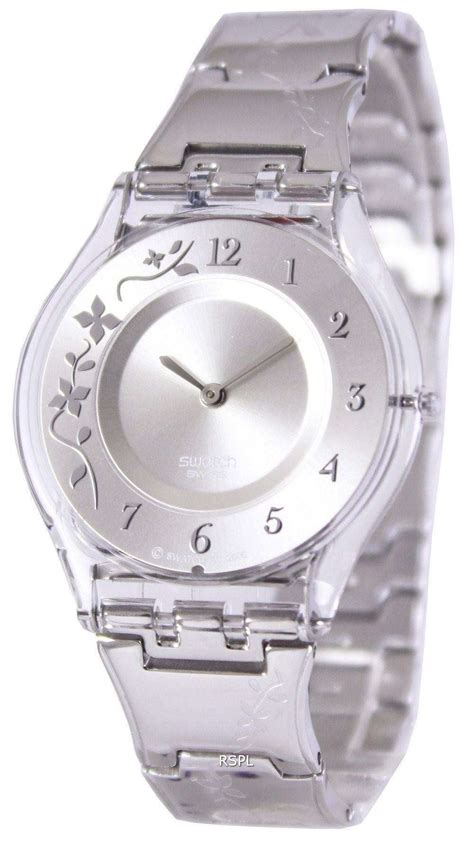 Swatch Classic Climber Flowery Swiss Quartz SFK300G Women's Watch - ZetaWatches