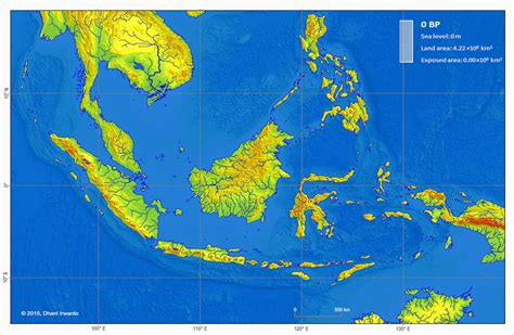 Sundaland disappearing over 20,000 years - Vivid Maps