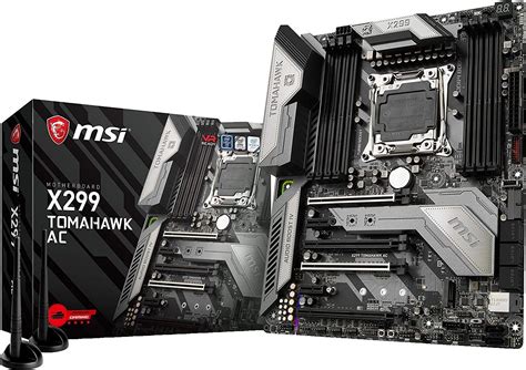 MSI Arsenal Gaming Intel X299 LGA 2066 DDR4 USB 3.1 SLI ATX Motherboard (X299 TOMAHAWK AC) | 911 ...