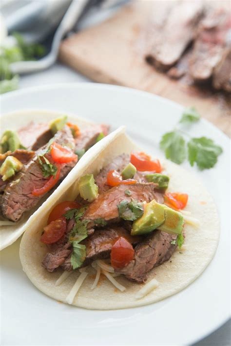 EASY Flank Steak Tacos Recipe - Reluctant Entertainer