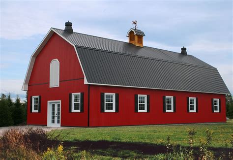 Image: Vicwest Steel Metal Roofing | VICWEST | Barn style house, Metal barn homes, Gambrel barn