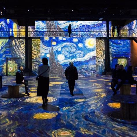 Immerse yourself in Van Goghs Starry Night at this Paris exhibit | Starry night van gogh, Van ...