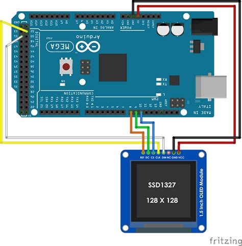 Finally a Bigger OLED display to use with an Arduino – 128×128 1.5 inch