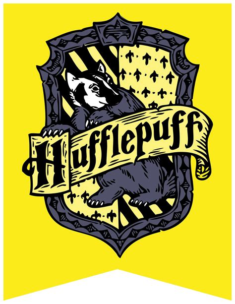 Harry Potter House Flags Printables