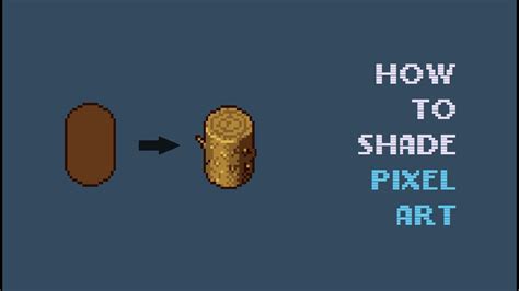 How to shade your Pixel Art object - Pixel Art Shading Tutorial - YouTube