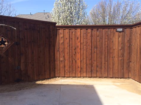 Privacy Fences Lewisville TX | Cedar Wood Privacy Fence | 8 ft Board on Board | Fence Companies ...