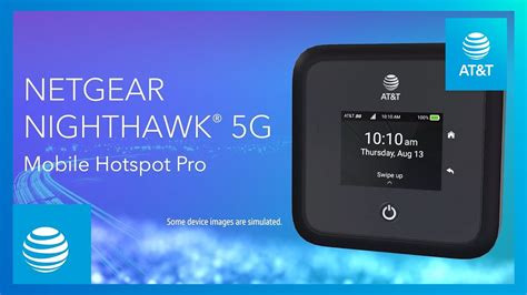 NETGEAR Nighthawk® 5G Mobile Hotspot Pro | AT&T - YouTube