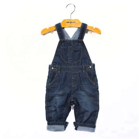 2016 free shipping Retail 1 pcs Top Quality!boy denim overalls kids bib pants children casual in ...