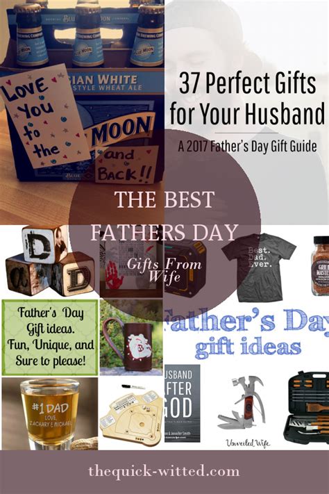 The Best Fathers Day Gifts From Wife - Home, Family, Style and Art Ideas