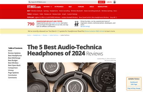 The Best Audio-Technica Headphones of 2019: Reviews - RTINGS.com