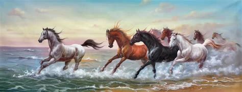 7 Running Horses In Feng Shui