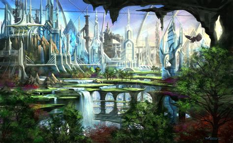 Fantasy City Wallpapers - Wallpaper Cave