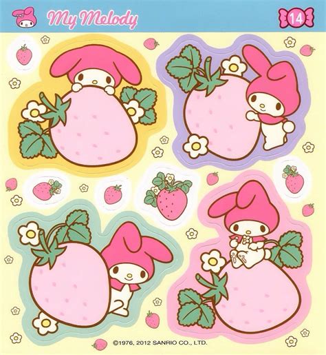 Printable Sanrio Stickers