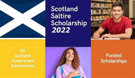 Scotland’s Saltire Scholarships By Scottish Government In Collaboration With Scottish ...