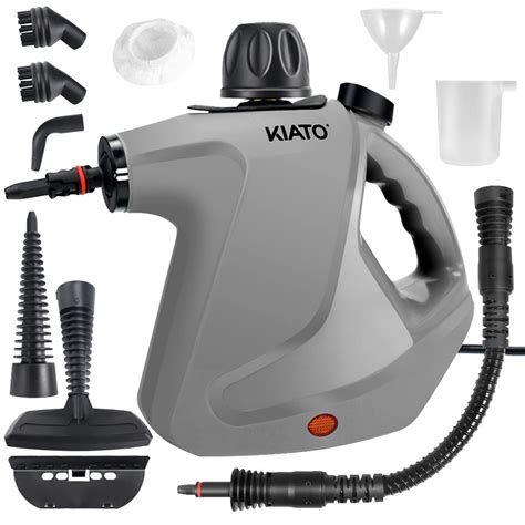 Handheld Steam Cleaner, Steamer for Cleaning, 10 in 1 Handheld Steamer for Cleaning, Upholstery ...