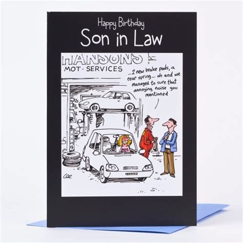 Happy Birthday son In Law Funny Quotes – BirthdayBuzz