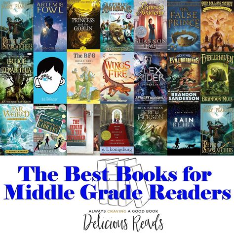 Delicious Reads: The Best Books for Middle Grade Readers (Grades 3-7, Ages 8-12)