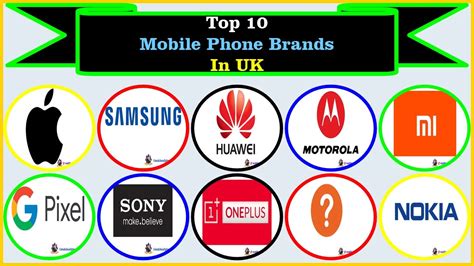 Top 10 Mobile Phone Brands in UK - Most Popular Smartphone Companies