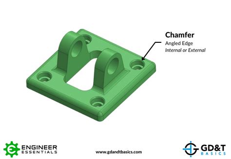 Chamfer Dimensioning | GD&T Basics