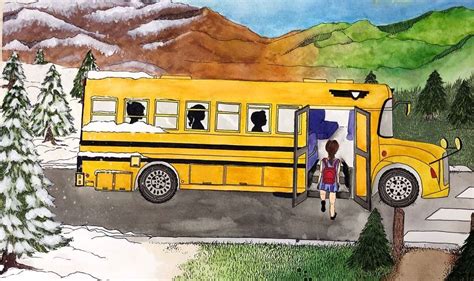 3rd Annual "A Day in the Life of a School Bus" Art Competition Scholarship Announced — Leonard ...