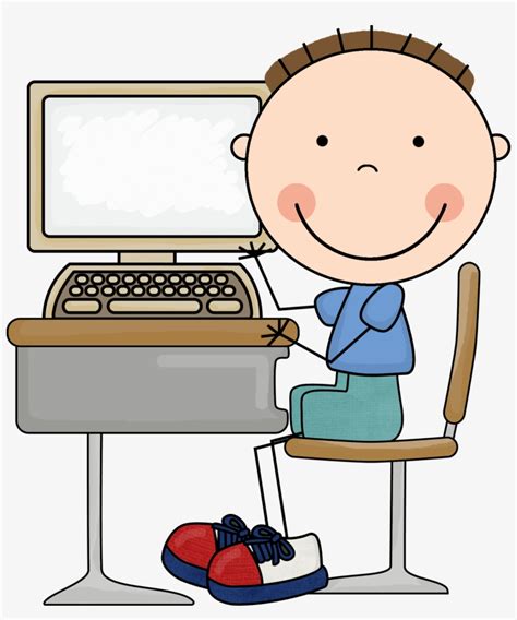 Computer Clipart For Kid Png - Computer Lab Clipart - Free Transparent PNG Download - PNGkey