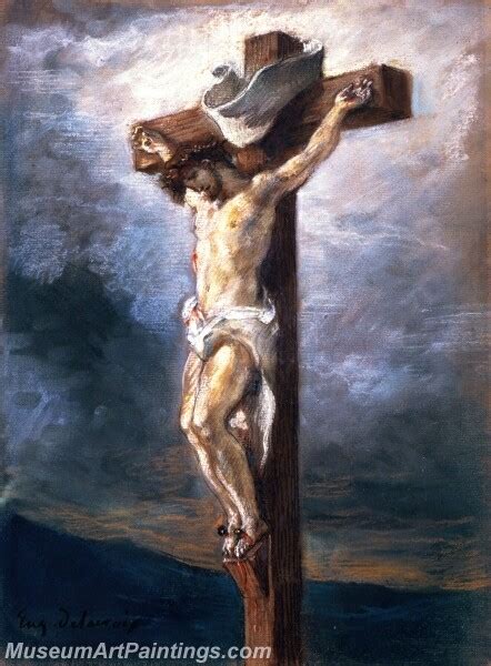 Christ on the Cross 01 Painting